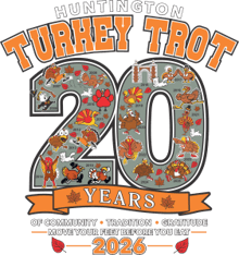 Huntington West Virginia Turkey Trot logo