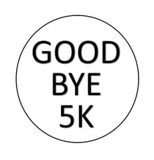 GOODBYE 5K logo