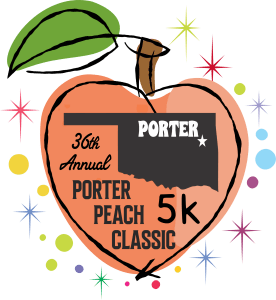 Porter Peach Classic 5k Logo