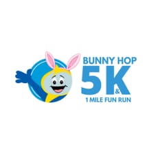 Bunny Hop 5K & 1 Mile Family Fun Run logo