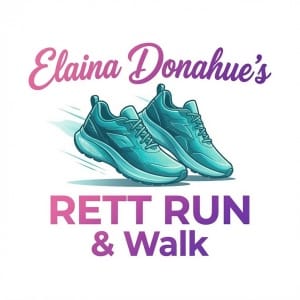 Elaina Donahue's Rett Run & Walk Logo
