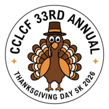 CCLCF Thanksgiving Run & Food Drive logo