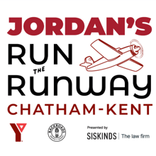 Jordan's Run the Runway 5K Series: Chatham-Kent logo