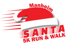 Manheim Santa 5K Run and Walk Logo