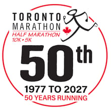 Running First Toronto Marathon logo