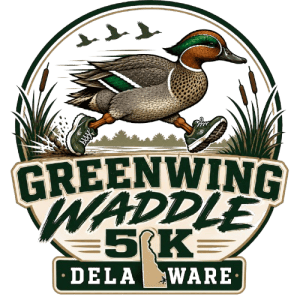 Greenwing Waddle 5K Logo