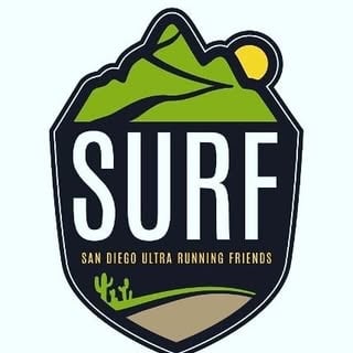 San Diego Ultra Running Friends (SURF) logo