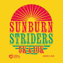 Sunburn Striders 5k & 10k logo
