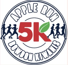 Bowdon Kiwanis Apple Run logo