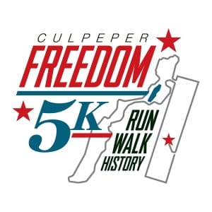 Culpeper July 4th Freedom 5k Logo