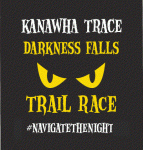Kanawha Trace Darkness Falls Haunted Night Trail Run Logo