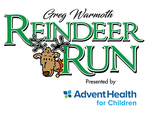 Greg Warmoth Reindeer Run Presented by AdventHealth for Children logo