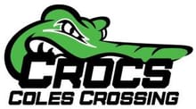 COLES CROCS Splash and Dash logo