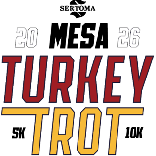 Mesa Turkey Trot 5K - 10K Logo