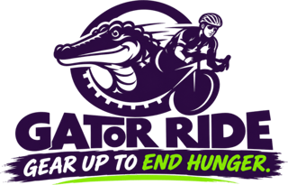 38th Gator Ride, Gear Up to End Hunger Logo