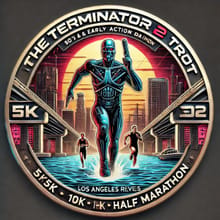 The Terminator 2 Trot: 5K, 10K & Half Marathon logo