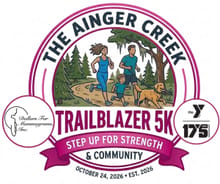 The Ainger Creek Trailblazer 5K logo