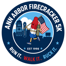 Ann Arbor Firecracker 5K: Run, Walk, or Ruck logo