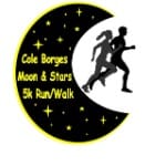 Cole Borges Moon & Stars 5k and 1 mile Fun Run Logo