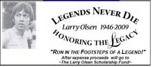 16th Larry Olsen 5K Classic logo