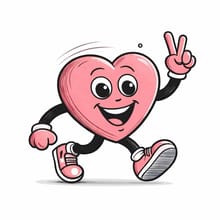 Speedhearts Run Club logo
