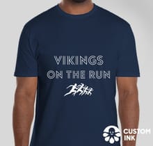 Vikings on the Run 5k logo