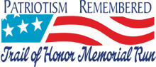 Trail of Honor Memorial Run logo