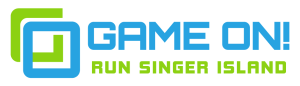 Game On! Run Singer Island Logo