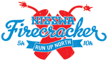 2027 Nisswa Firecracker 5k & 10K logo
