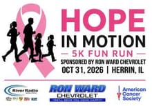 Hope In Motion 5K Fun Run logo