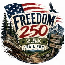 Freedom 250 2.5K Trail Race logo