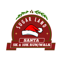 Run Houston! Sugar Land Santa 5K & 10K presented by Houston Methodist logo