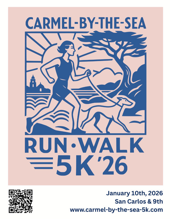 Carmel-by-the-Sea Run Walk 5k 2026 logo