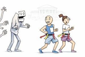 5K Zombie Run & One Mile Family Fun Run Logo
