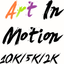 Art In Motion 10K/5K/2K logo