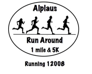 45th Annual Alplaus Runaround Logo