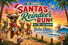 Santa’s Reindeer Run - 5K, 10K, and Half Marathon logo