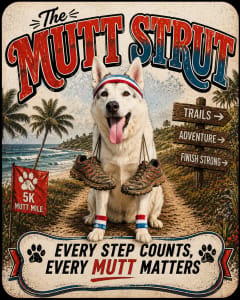 The Mutt Strut Logo