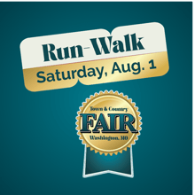 2026 Washington Town & Country Fair Run logo