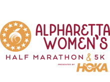 2026 Alpharetta Women's Half Marathon & 5K logo