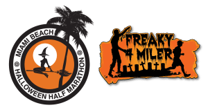Miami Beach Halloween Half Marathon & Freaky 4-Miler Logo