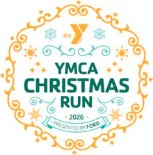 The YMCA Christmas Run presented by FORD logo