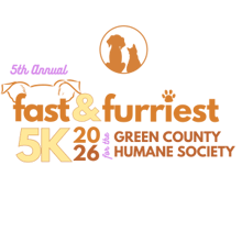 Fast & Furriest 5K Benefitting the Green County Humane Society logo