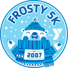 Frosty 5k logo