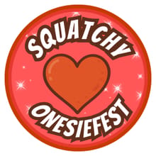 Squatchy Onesiefest logo