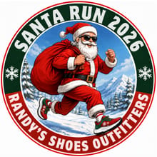 Randy's Shoes Santa Run 2026 logo