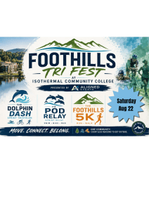 Foothills Tri Fest Logo
