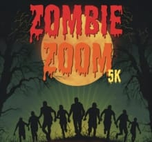 Zombie Zoom - Halloween 5K logo