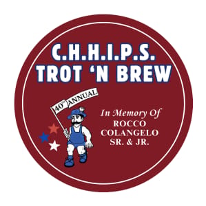 C.H.H.I.P.S. Trot 'N Brew Logo