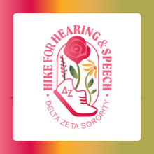 Hike for Hearing and Speech logo